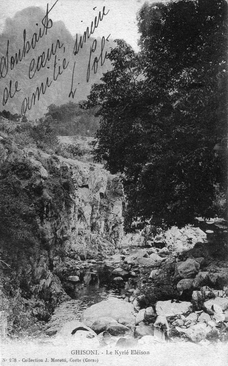รูปถ่าย ฝรั่งเศส(France) คอร์สิคา(Corsica) โปสการ์ดเก่า(Old Postcards) 1900-01 189