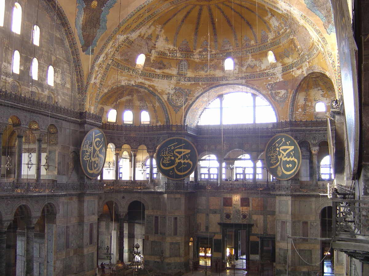 รูปถ่าย ตุรกี(Turkey) อิสตันบูล(Istanbul) อยาซอฟยา(Ayasofya) 2004-12 21