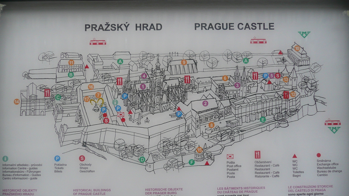 รูปถ่าย สาธารณรัฐเช็ก(Czech Republic) ปราก(Prague) ปราสาทปราก(Prague Castle) 2007-07 123