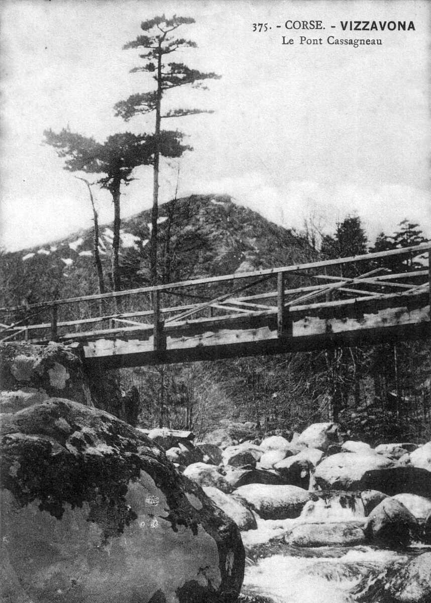 รูปถ่าย ฝรั่งเศส(France) คอร์สิคา(Corsica) โปสการ์ดเก่า(Old Postcards) 1900-01 156