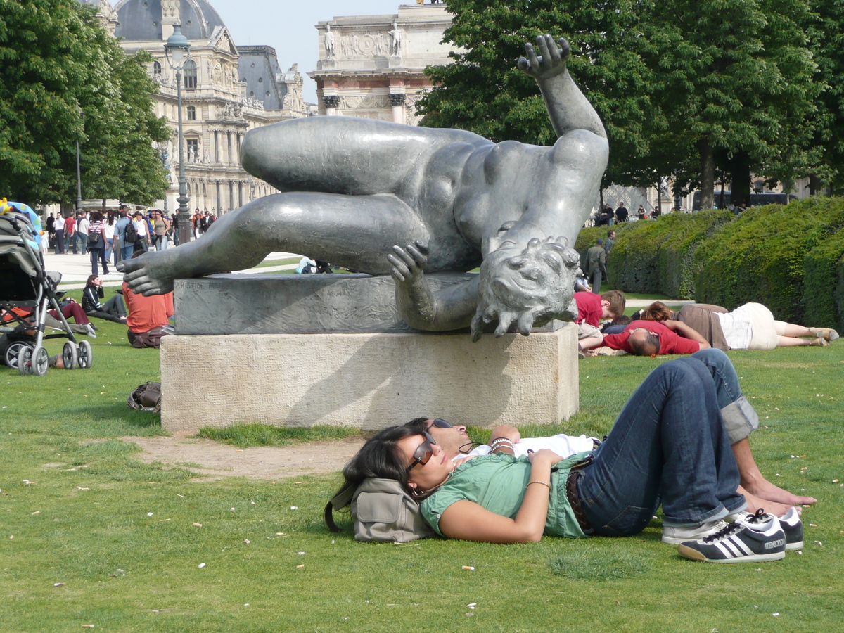 รูปถ่าย ฝรั่งเศส(France) ปารีส(Paris) สวนการูแซลแห่งลูฟวร์(Louvre Carrousel Garden) 2007-05 32
