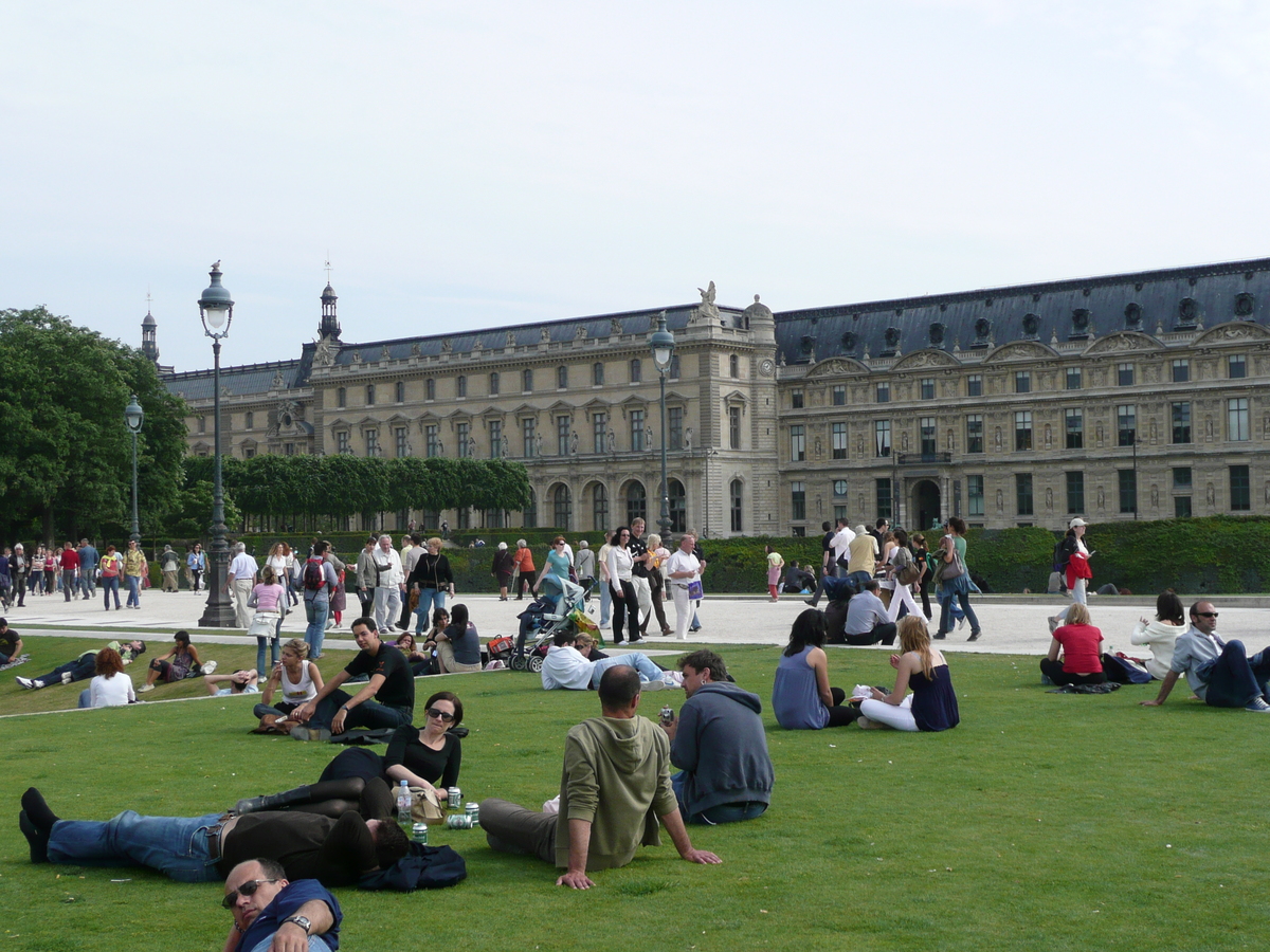 รูปถ่าย ฝรั่งเศส(France) ปารีส(Paris) สวนการูแซลแห่งลูฟวร์(Louvre Carrousel Garden) 2007-05 71