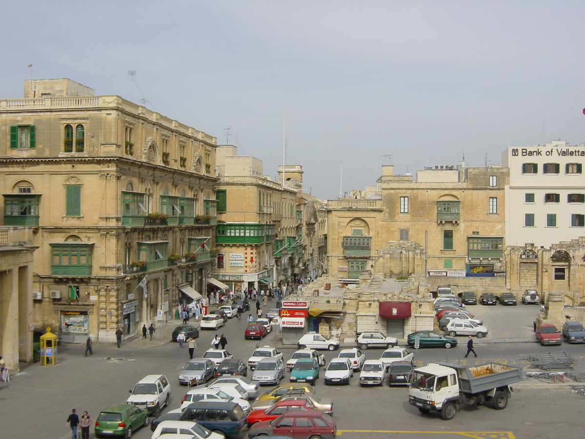 รูปถ่าย มอลตา(Malta) วัลเลตตา(Valletta) 2001-03 29