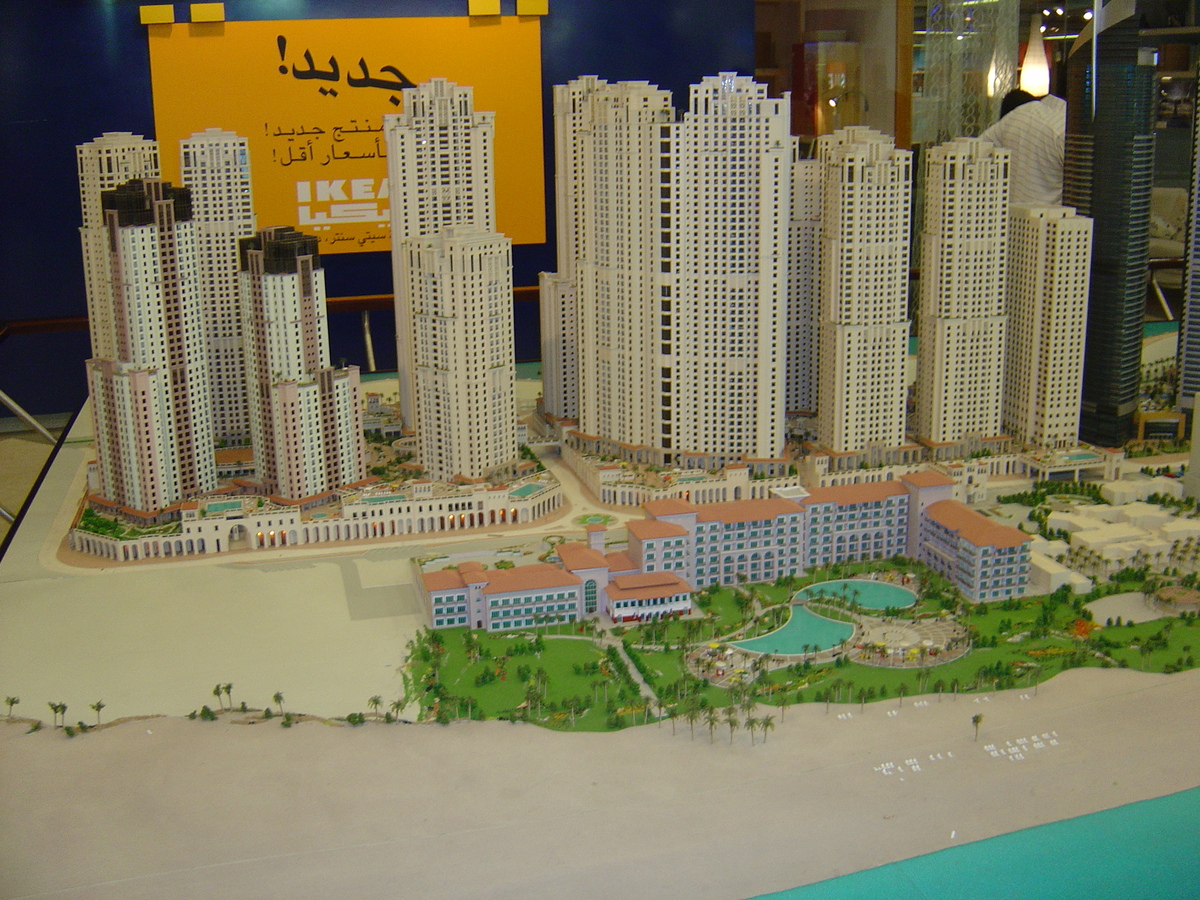 รูปถ่าย สหรัฐอาหรับเอมิเรตส์(United Arab Emirates) ดูไบ(Dubai) หาดจุมัยเราะห์(Jumeirah Beach) 2005-09 16