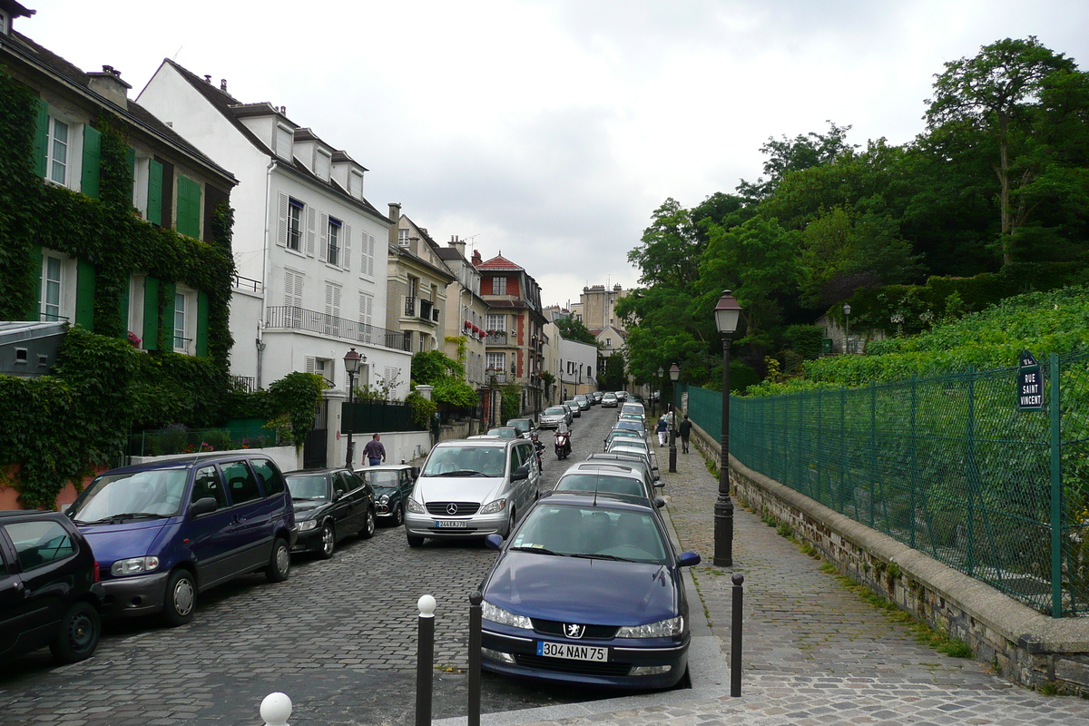 รูปถ่าย ฝรั่งเศส(France) ปารีส(Paris) มังท์มาร์เทรอ(Montmartre) 2007-06 28