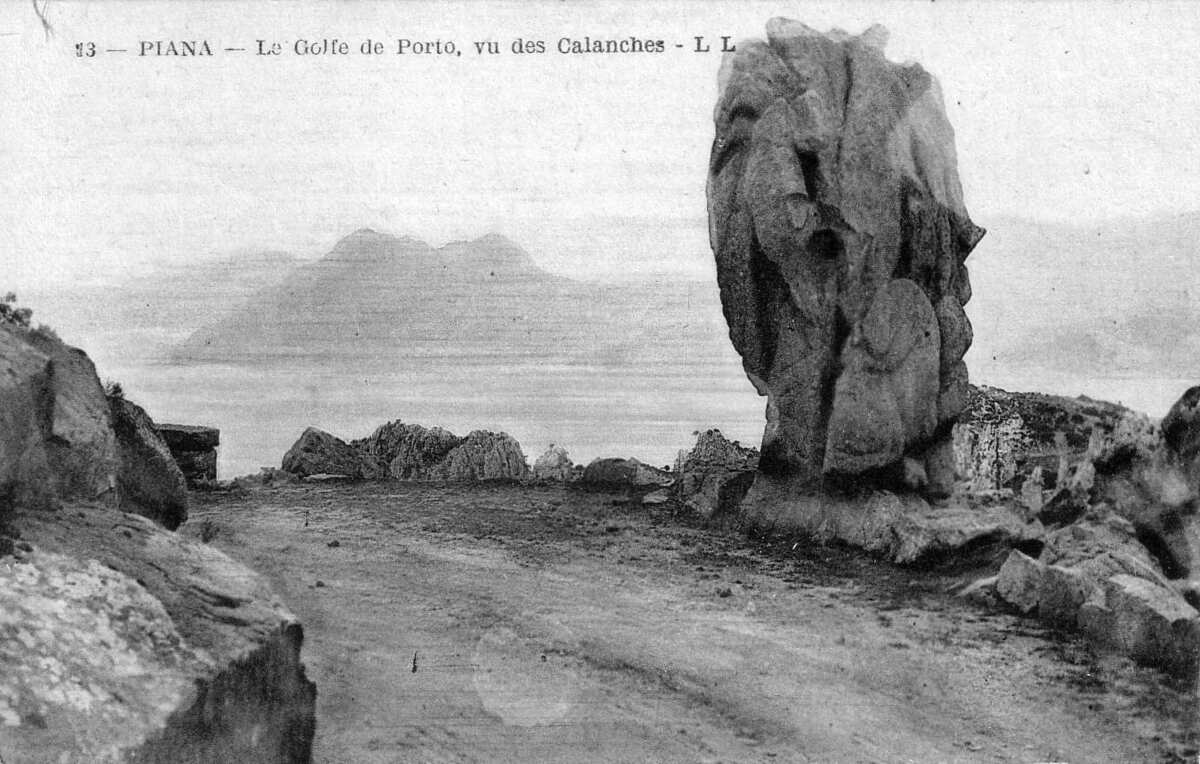 รูปถ่าย ฝรั่งเศส(France) คอร์สิคา(Corsica) โปสการ์ดเก่า(Old Postcards) 1900-01 81