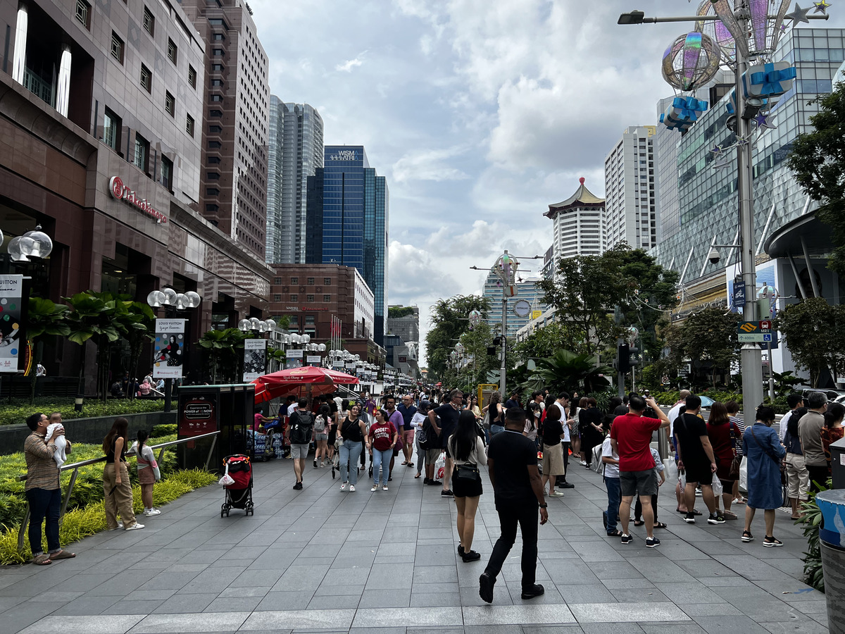 รูปถ่าย สิงคโปร์(Singapore) ถนนออร์ชาร์ด(Orchard road) 2023-01 38