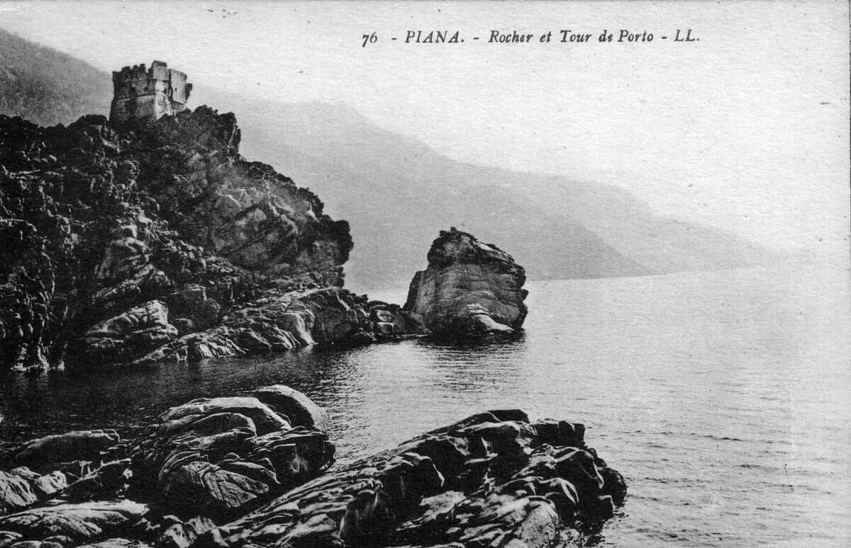 รูปถ่าย ฝรั่งเศส(France) คอร์สิคา(Corsica) โปสการ์ดเก่า(Old Postcards) 1900-01 244