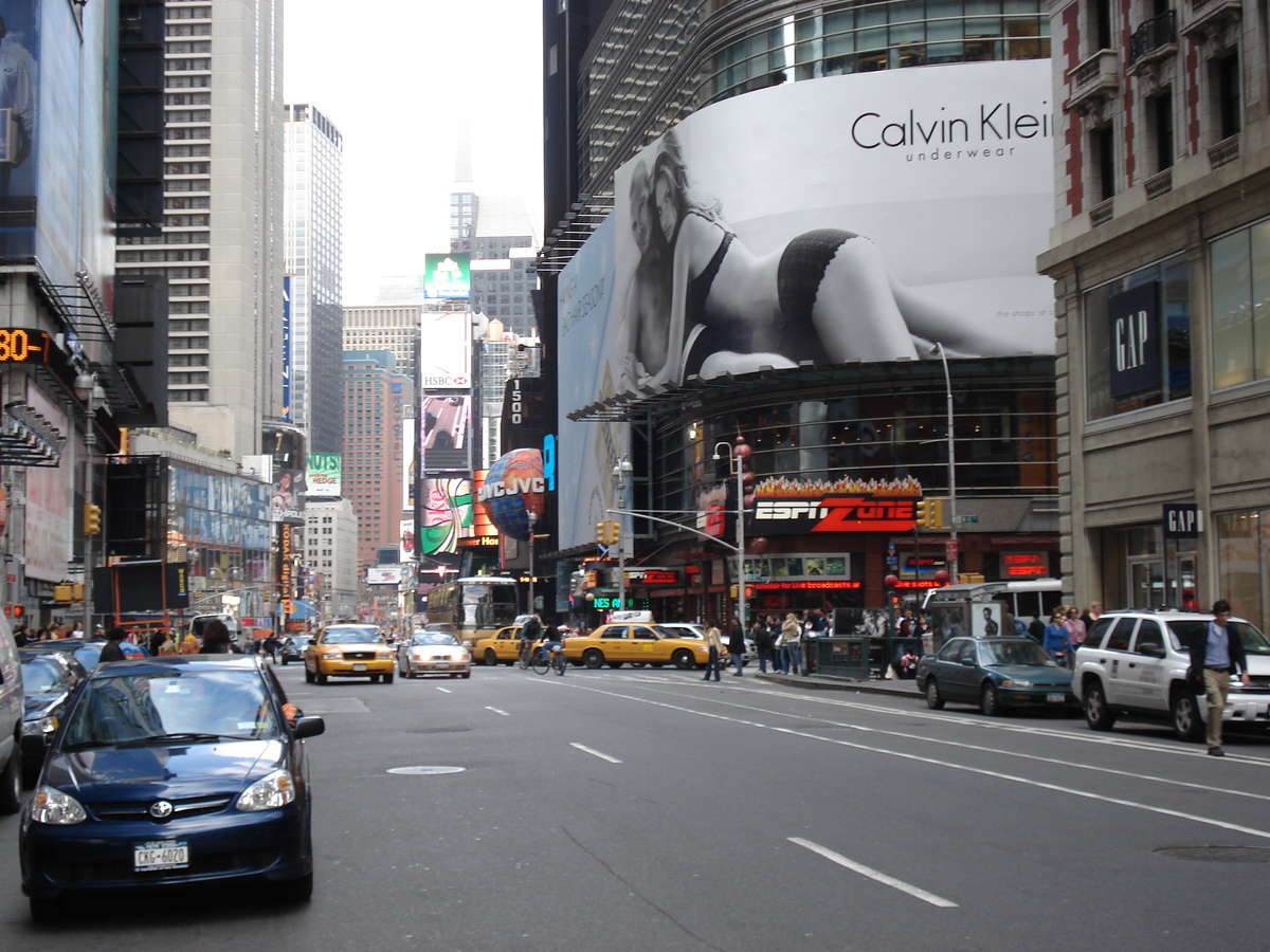 รูปถ่าย สหรัฐอเมริกา(United States) นิวยอร์ก(New York) ไทม์สแควร์(Times Square) 2006-03 5