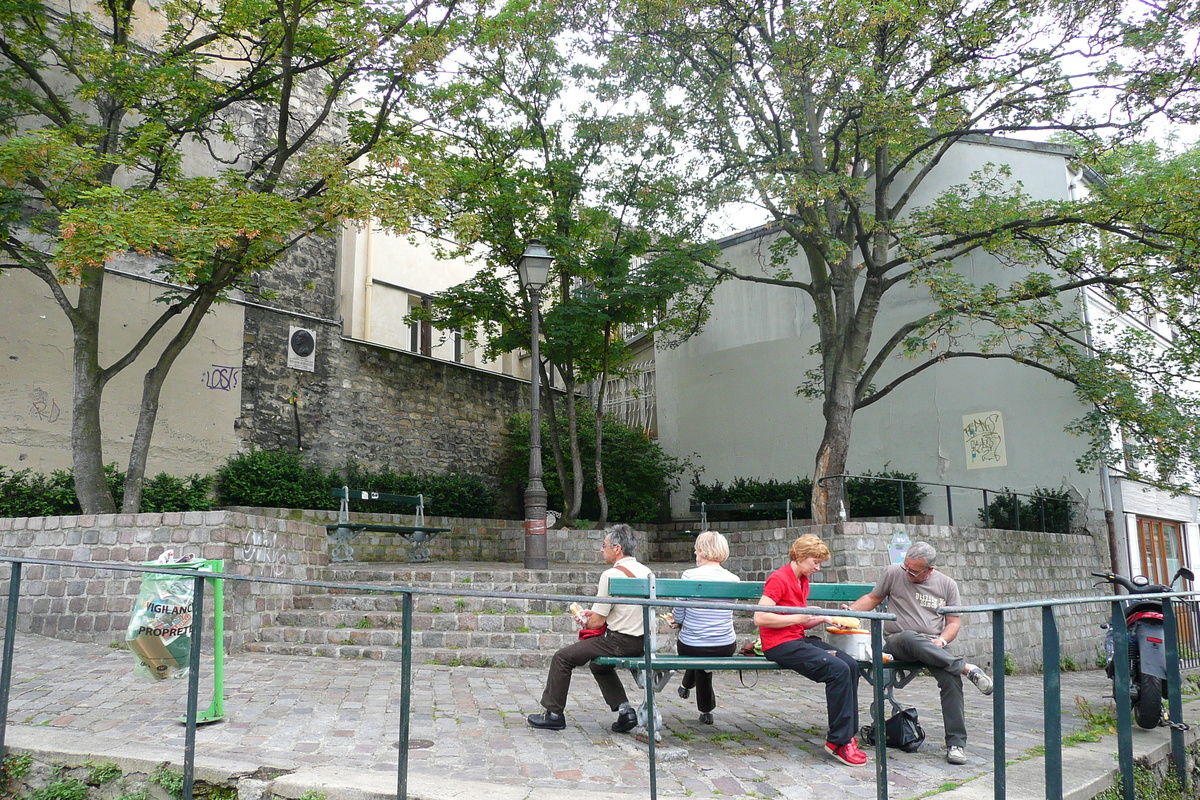 รูปถ่าย ฝรั่งเศส(France) ปารีส(Paris) มังท์มาร์เทรอ(Montmartre) 2007-06 20