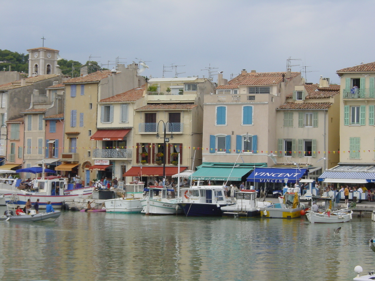 รูปถ่าย ฝรั่งเศส(France) กาซี(Cassis) 2002-08 18