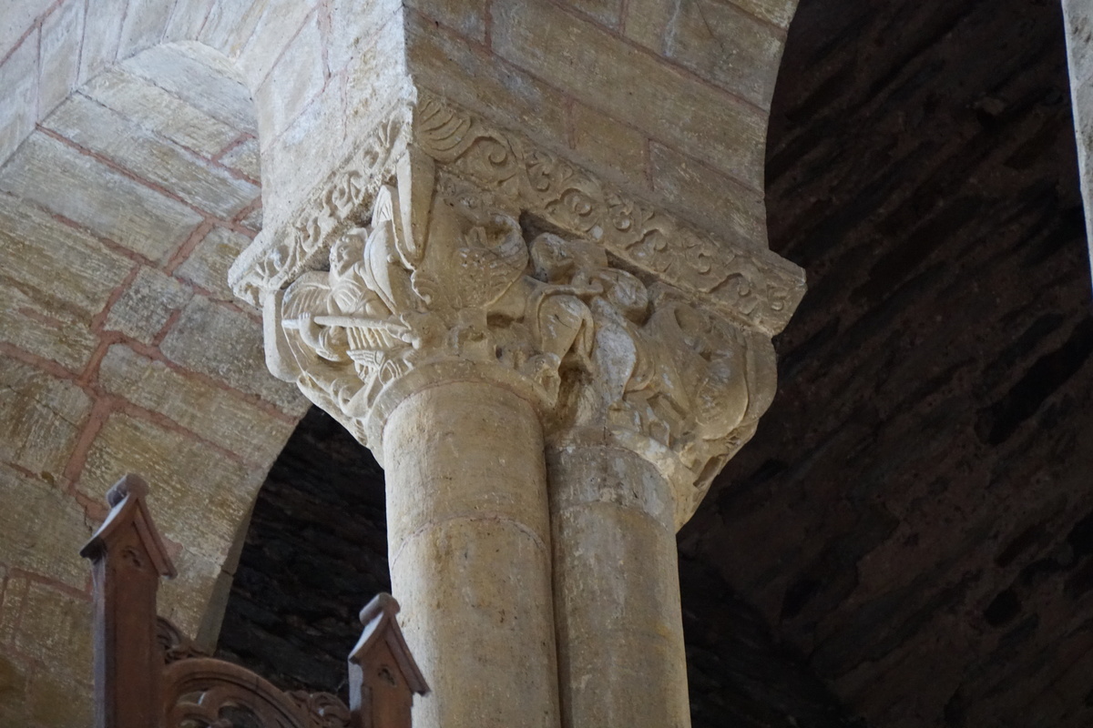 รูปถ่าย ฝรั่งเศส(France) กงก์(Conques) โบสถ์แซ็งต์-ฟัว เดอ กงก์(Abbatiale Sainte-Foy de Conques) 2018-04 63