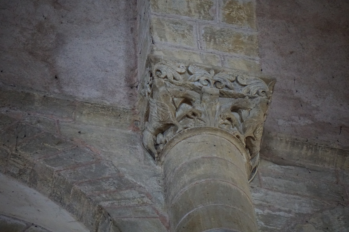 รูปถ่าย ฝรั่งเศส(France) กงก์(Conques) โบสถ์แซ็งต์-ฟัว เดอ กงก์(Abbatiale Sainte-Foy de Conques) 2018-04 47