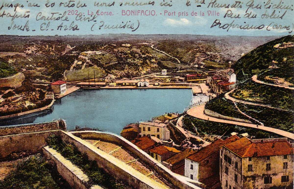 รูปถ่าย ฝรั่งเศส(France) คอร์สิคา(Corsica) โปสการ์ดเก่า(Old Postcards) 1900-01 155