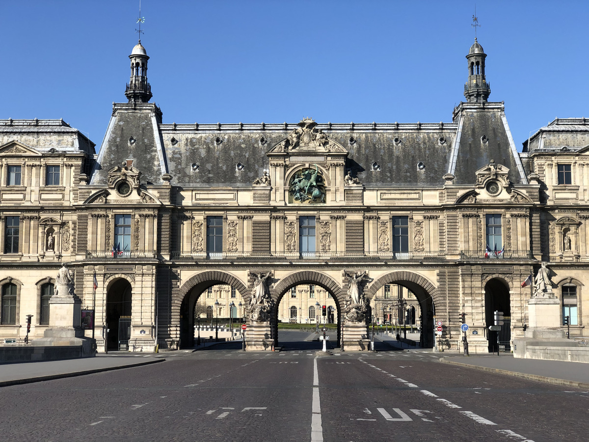 รูปถ่าย ฝรั่งเศส(France) ปารีสช่วงล็อกดาวน์(Paris lockdown) 2020-04 244