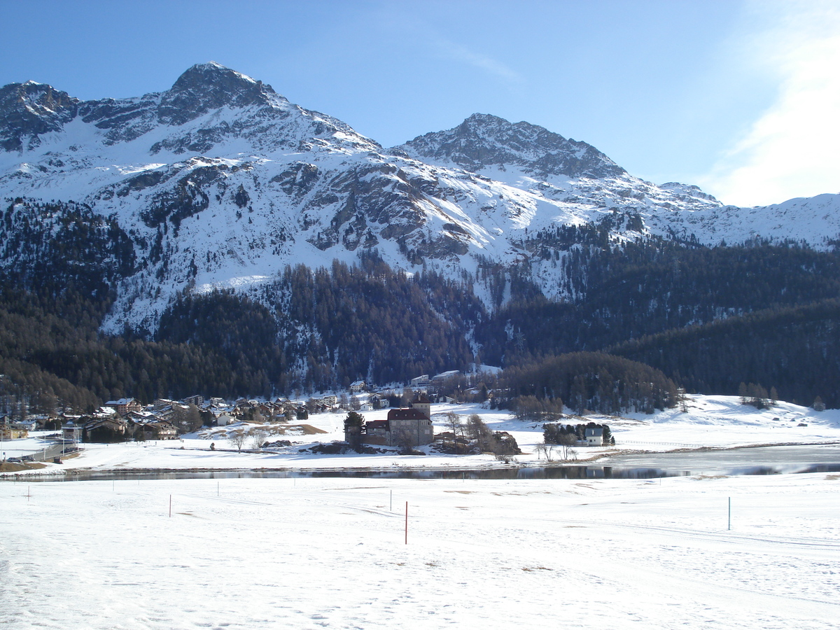 รูปถ่าย สวิสเซอร์แลนด์(Switzerland) ถนนจากคูร์ไปเซนต์มอริตซ์(Chur to St Moritz Road) 2007-01 40