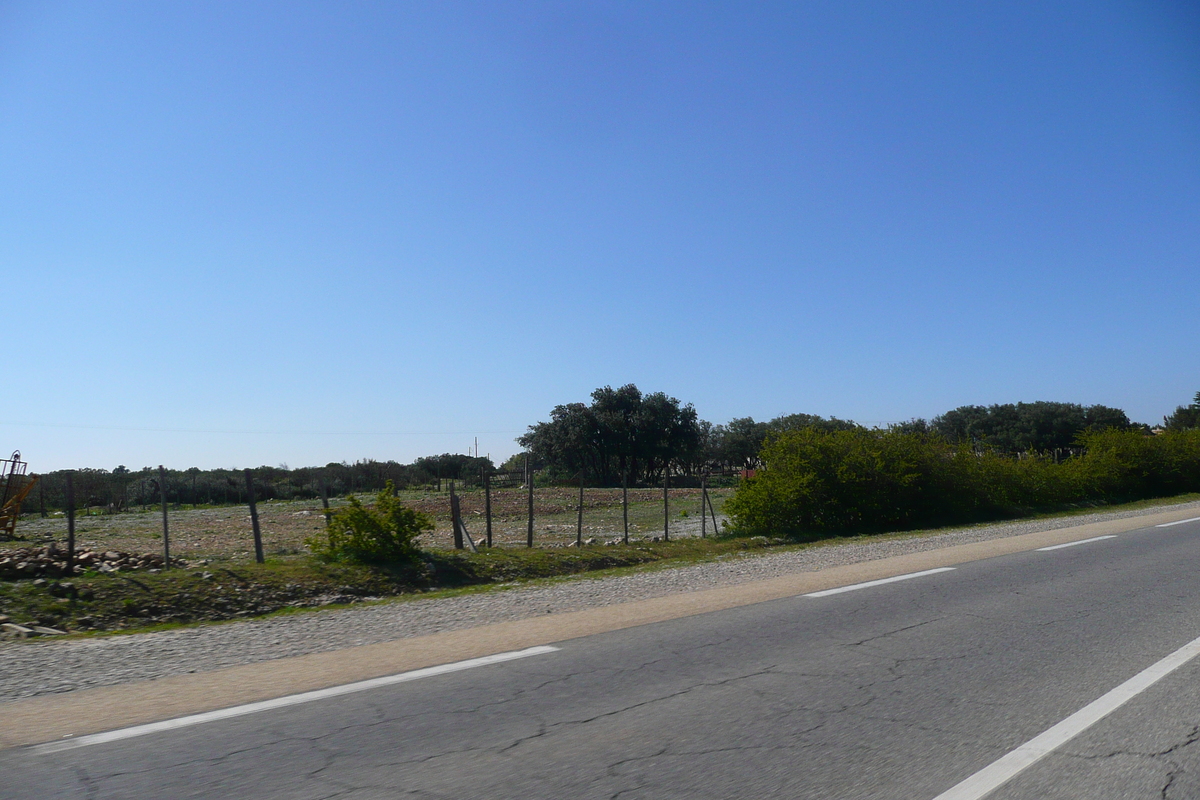 รูปถ่าย ฝรั่งเศส(France) โพรว็องส์(Provence) ถนนจากแอ็กซ์ไปมูรีแยส(Aix to Mouries road) 2008-04 13