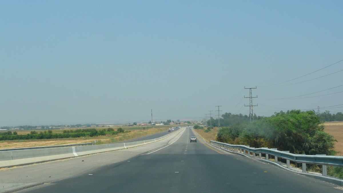 รูปถ่าย อิสราเอล(Israel) ถนนจากอัชเคลอนไปอาราด(Ashkelon to Arad road) 2007-06 14