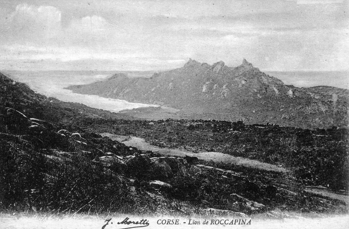 รูปถ่าย ฝรั่งเศส(France) คอร์สิคา(Corsica) โปสการ์ดเก่า(Old Postcards) 1900-01 183