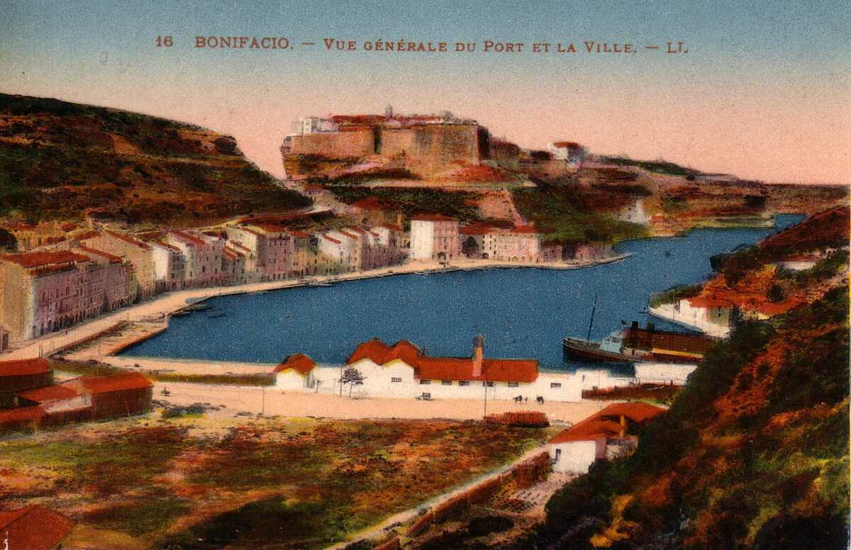 รูปถ่าย ฝรั่งเศส(France) คอร์สิคา(Corsica) โปสการ์ดเก่า(Old Postcards) 1900-01 108