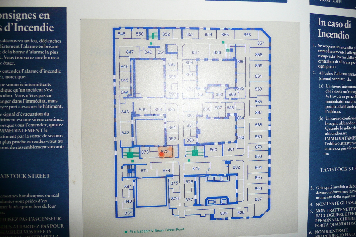 รูปถ่าย อังกฤษ(United Kingdom) ลอนดอน(London) โรงแรมสแตรนด์พาเลซ(Strand Palace Hotel) 2008-02 5