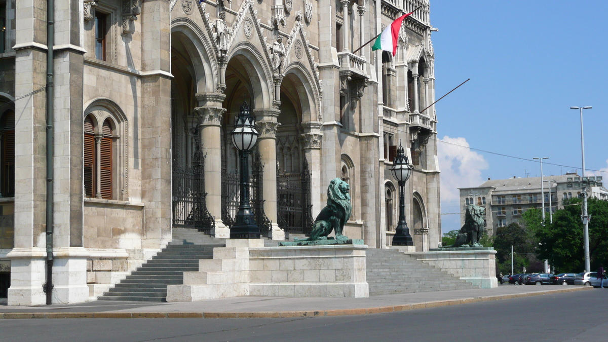 รูปถ่าย ฮังการี(Hungary) บูดาเปสต์(Budapest) อาคารรัฐสภาฮังการี(Budapest Parliament) 2007-06 40