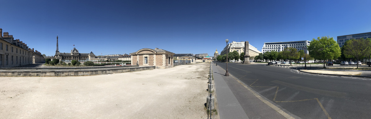 รูปถ่าย ฝรั่งเศส(France) ปารีสช่วงล็อกดาวน์(Paris lockdown) 2020-04 77