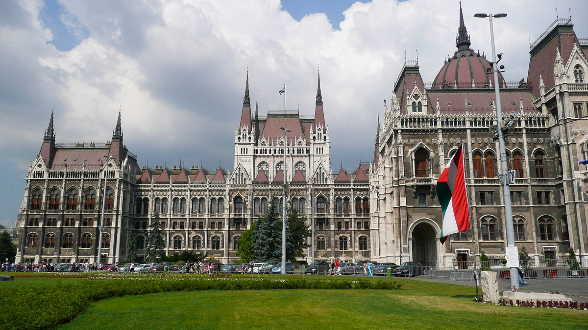 รูปถ่าย ฮังการี(Hungary) บูดาเปสต์(Budapest) อาคารรัฐสภาฮังการี(Budapest Parliament) 2007-06 54