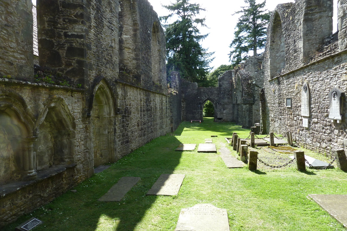 รูปถ่าย อังกฤษ(United Kingdom) สกอตแลนด์(Scotland) อารามอินช์มาโฮม(Inchmahome Priory) 2011-07 34