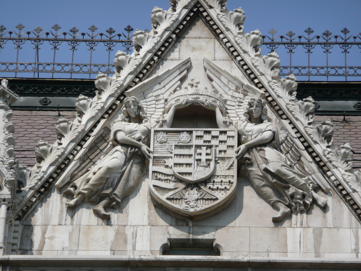 รูปถ่าย ฮังการี(Hungary) บูดาเปสต์(Budapest) อาคารรัฐสภาฮังการี(Budapest Parliament) 2007-06 46