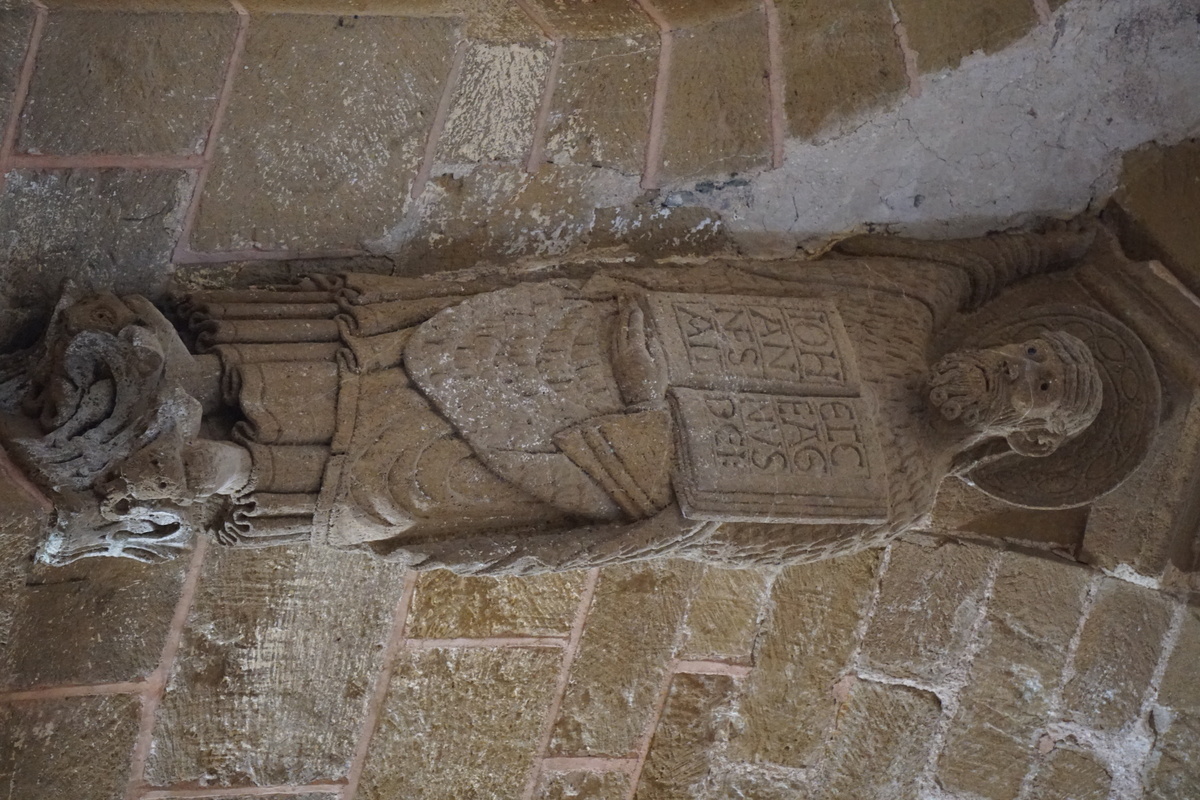 รูปถ่าย ฝรั่งเศส(France) กงก์(Conques) โบสถ์แซ็งต์-ฟัว เดอ กงก์(Abbatiale Sainte-Foy de Conques) 2018-04 33
