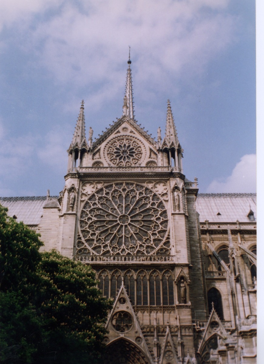 รูปถ่าย ฝรั่งเศส(France) ปารีส(Paris) มหาวิหารน็อทร์-ดาม(Notre Dame) 1996-05 7