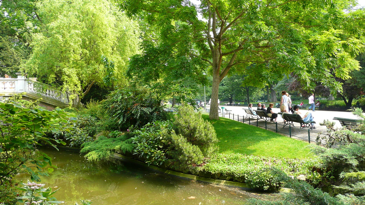 รูปถ่าย ฝรั่งเศส(France) ปารีส(Paris) สวนมงโซ(Monceau Garden) 2007-06 24