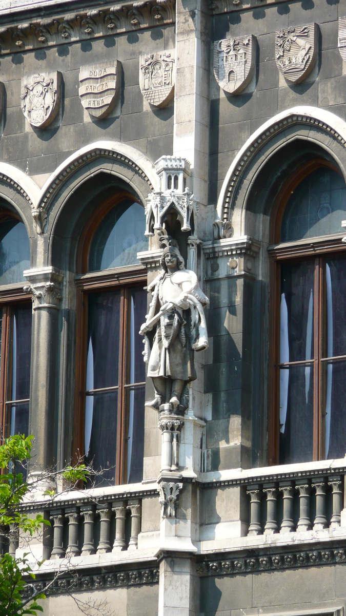 รูปถ่าย ฮังการี(Hungary) บูดาเปสต์(Budapest) อาคารรัฐสภาฮังการี(Budapest Parliament) 2007-06 47