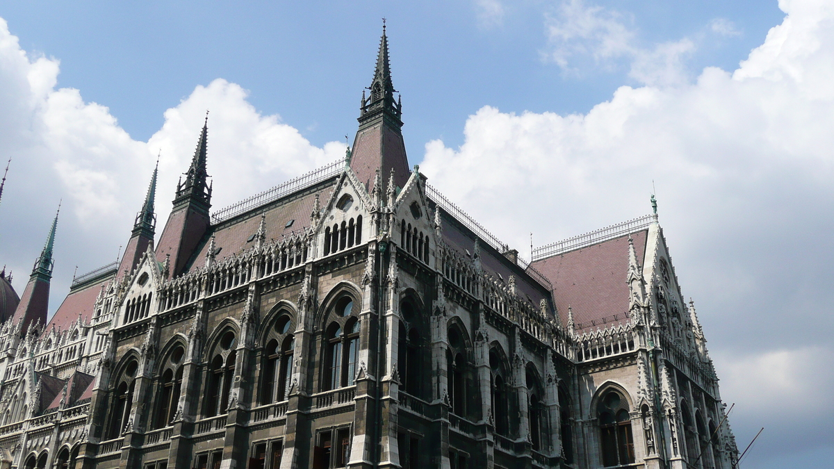 รูปถ่าย ฮังการี(Hungary) บูดาเปสต์(Budapest) อาคารรัฐสภาฮังการี(Budapest Parliament) 2007-06 52