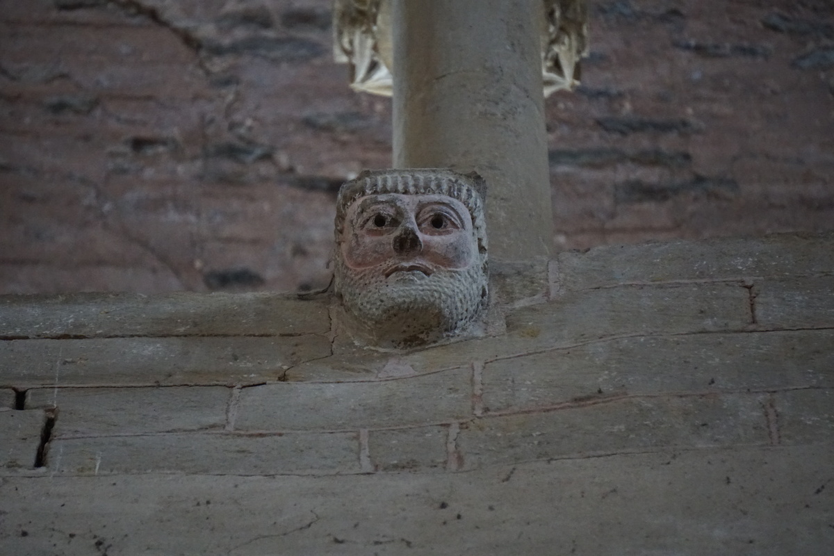 รูปถ่าย ฝรั่งเศส(France) กงก์(Conques) โบสถ์แซ็งต์-ฟัว เดอ กงก์(Abbatiale Sainte-Foy de Conques) 2018-04 15