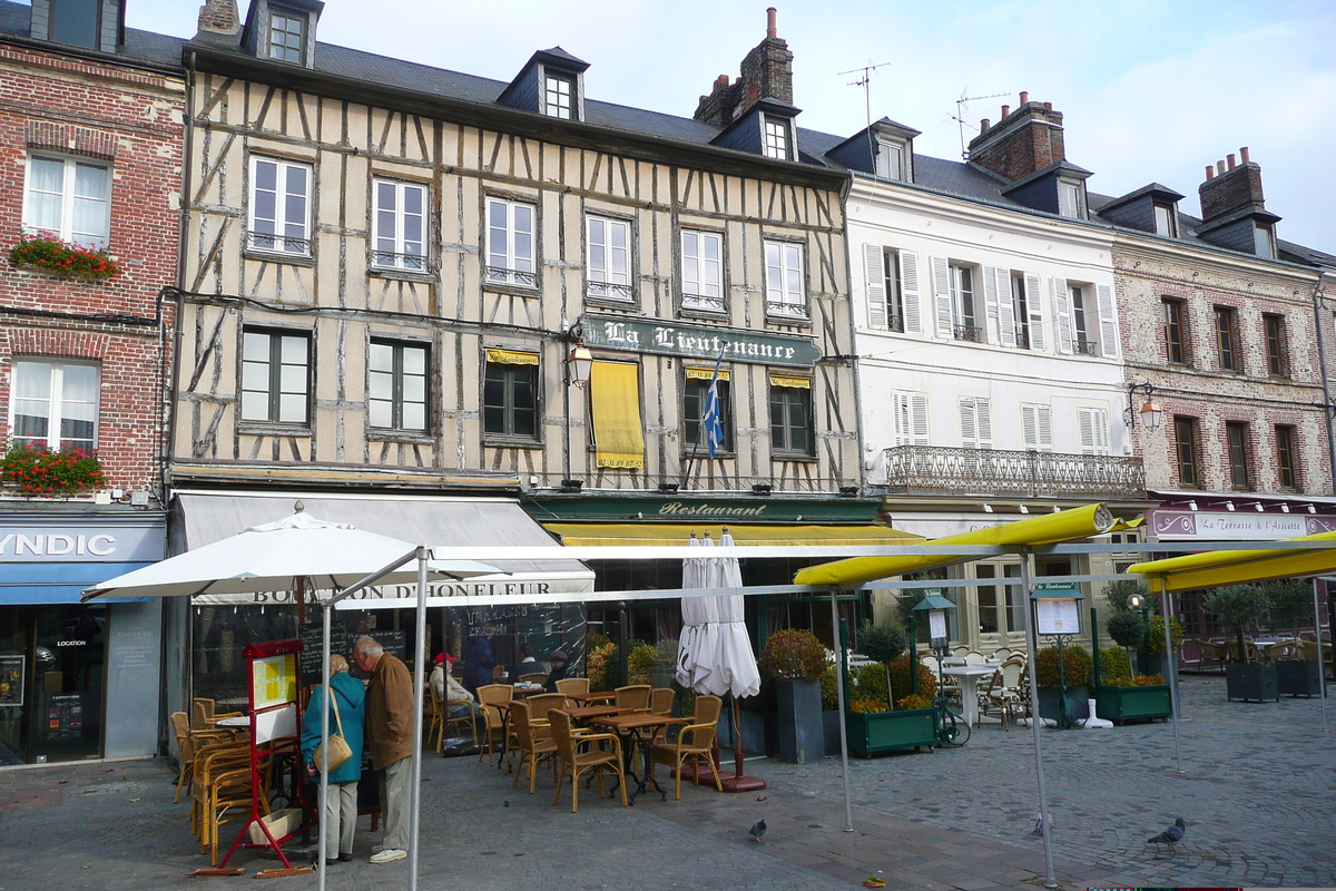 รูปถ่าย ฝรั่งเศส(France) ออนเฟลอร์(Honfleur) 2008-10 7