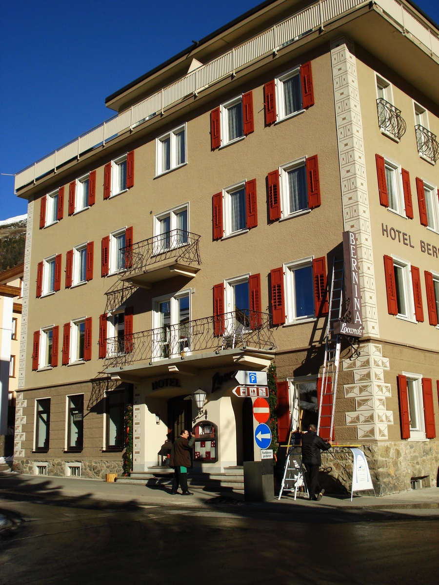 รูปถ่าย สวิสเซอร์แลนด์(Switzerland) ปองเทรซีน่า(Pontresina) 2007-01 132