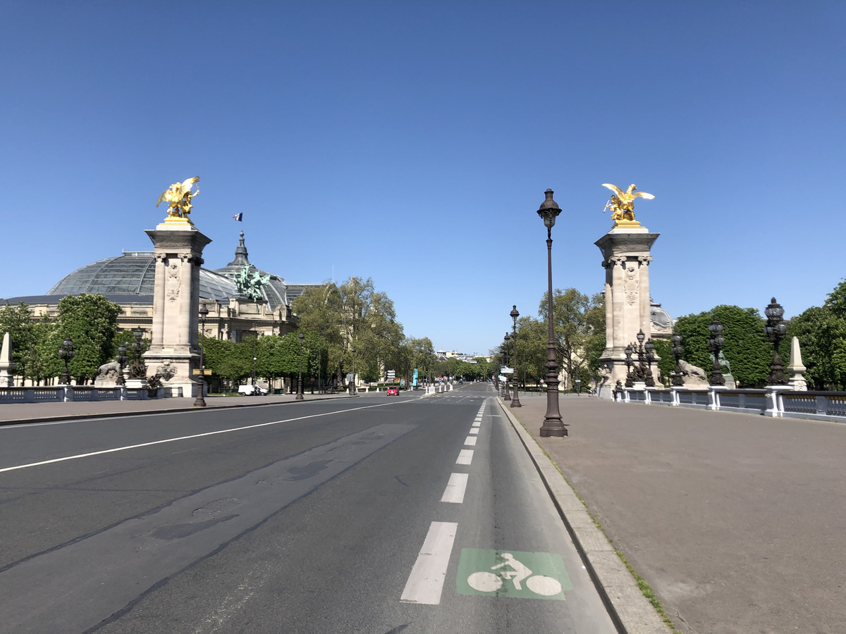 รูปถ่าย ฝรั่งเศส(France) ปารีสช่วงล็อกดาวน์(Paris lockdown) 2020-04 325