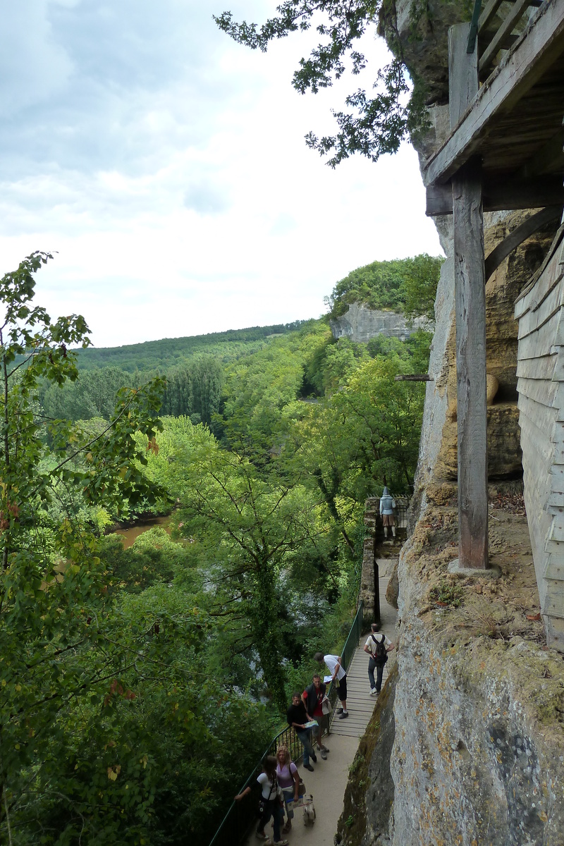 รูปถ่าย ฝรั่งเศส(France) ลาร็อกแซ็งคริสตอฟ(La Roque St Christophe) 2010-08 4
