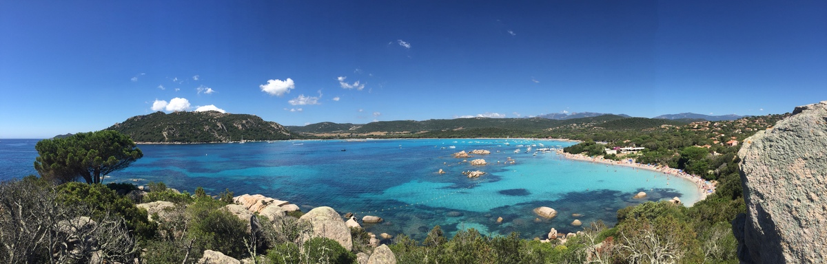 รูปถ่าย ฝรั่งเศส(France) คอร์สิคา(Corsica) หาดซันตาจูเลีย(Santa Giulia Beach) 2017-07 7