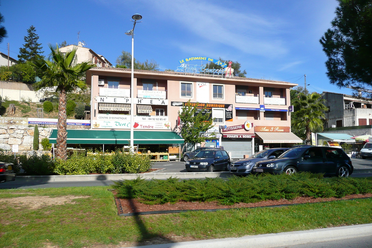 รูปถ่าย ฝรั่งเศส(France) เฟรนช์ริวิเอรา(French Riviera) ถนนจากคาญ-ซูร์-แมร์ไปนีซ(Cagnes sur Mer to Nice road) 2007-10 12