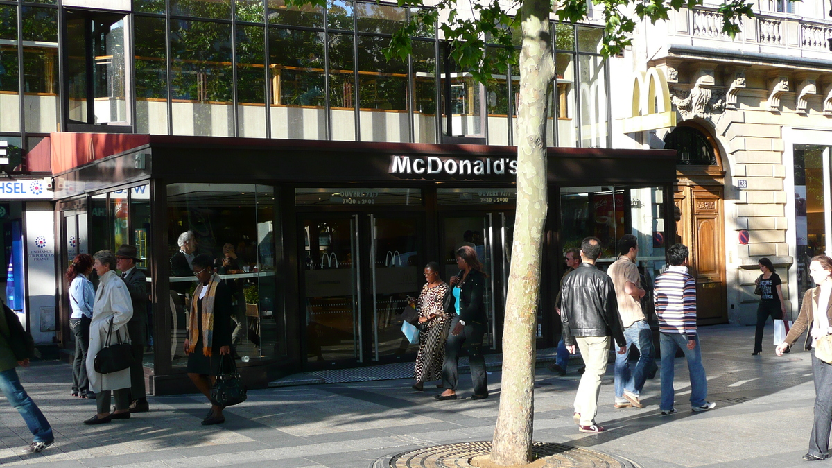 รูปถ่าย ฝรั่งเศส(France) ปารีส(Paris) ช็องเซลีเซ(Champs Elysees) 2007-04 29