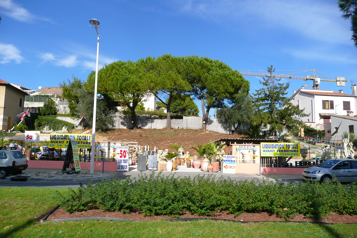 รูปถ่าย ฝรั่งเศส(France) เฟรนช์ริวิเอรา(French Riviera) ถนนจากคาญ-ซูร์-แมร์ไปนีซ(Cagnes sur Mer to Nice road) 2007-10 10