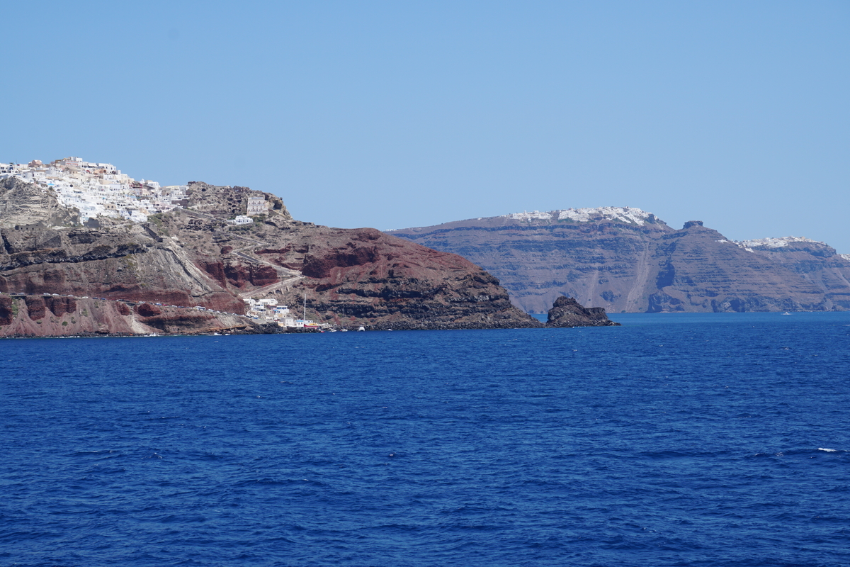 รูปถ่าย กรีก(Greece) ซานโตรินี(Santorini) แอ่งภูเขาไฟซานโตรินี(Santorini caldera) 2016-07 48