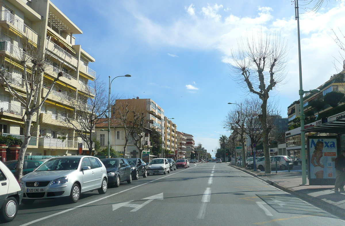 รูปถ่าย ฝรั่งเศส(France) คานส์(Cannes) ถนนการ์โน(Boulevard Carnot) 2008-03 4