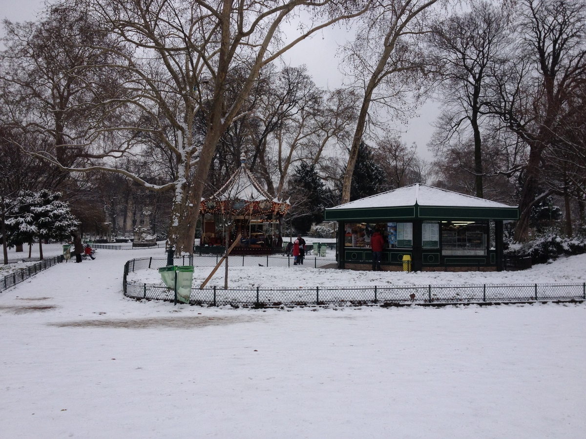รูปถ่าย ฝรั่งเศส(France) ปารีส(Paris) สวนมงโซ(Monceau Garden) 2013-01 5