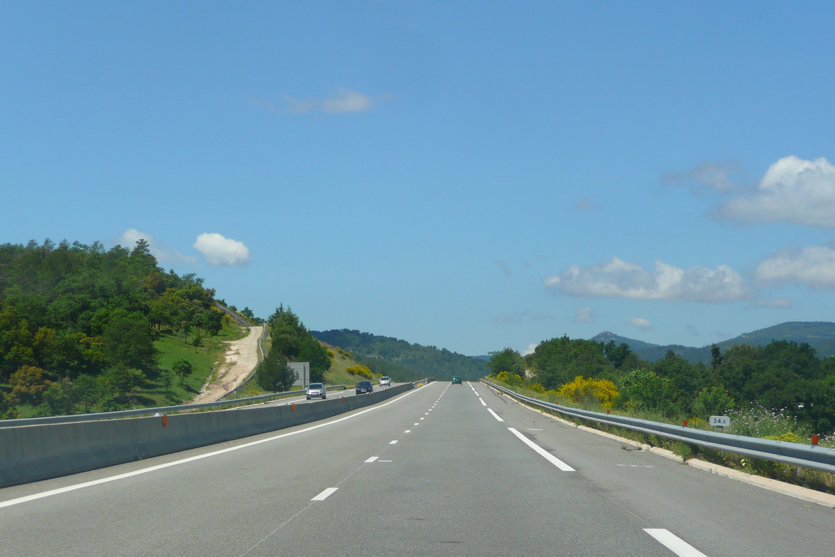 รูปถ่าย ฝรั่งเศส(France) เฟรนช์ริวิเอรา(French Riviera) ทางหลวง A57(A57 highway) 2008-05 53