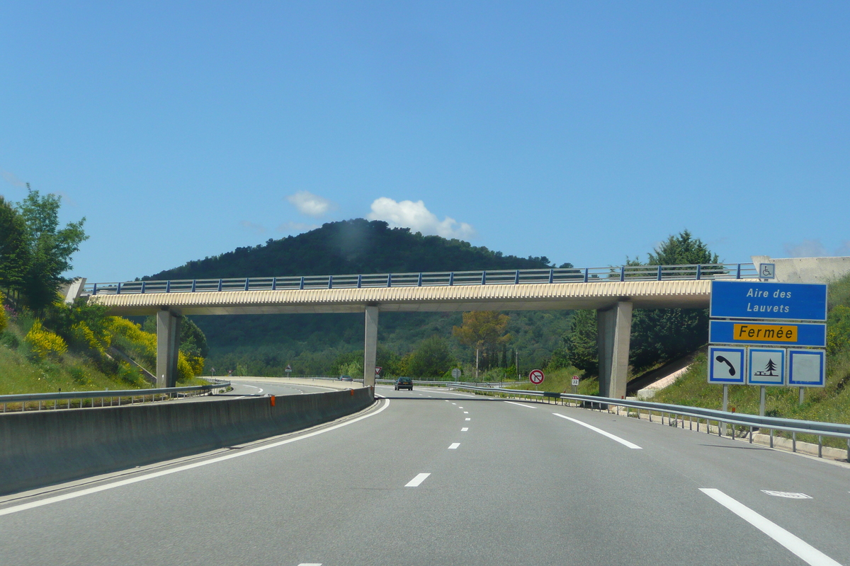 รูปถ่าย ฝรั่งเศส(France) เฟรนช์ริวิเอรา(French Riviera) ทางหลวง A57(A57 highway) 2008-05 12