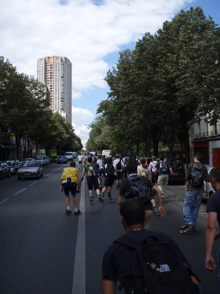 รูปถ่าย ฝรั่งเศส(France) ปารีส(Paris) เล่นสเก็ตในปารีส(Randonnee Roller et Coquillages) 2007-07 44